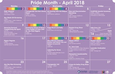 customized sierra feb calendar lgbt pride month 2022 calendar daily