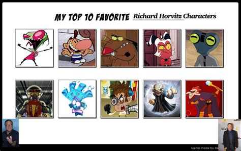 top  favorite richard horvitz characters  neon trainer  deviantart