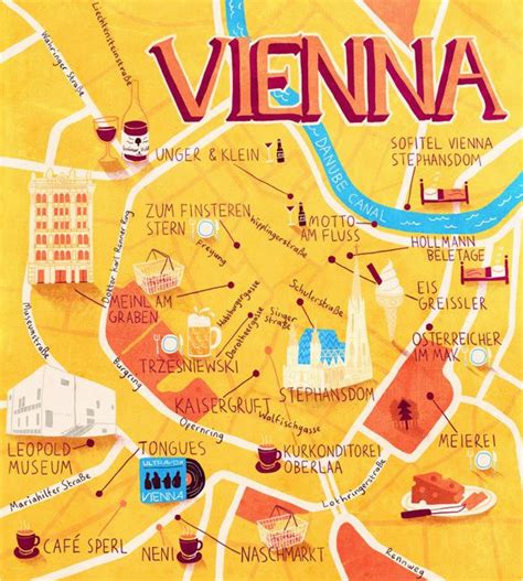 Vienna In Europe Map Patrick O Leary Vienna Austria Vienna