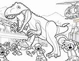 Jurassic Indominus Dino Dinosaurier Velociraptor Malvorlage Malvorlagentv sketch template