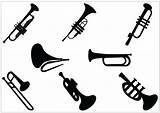 Trumpet Clip Clipart Silhouette Band Marching Instruments Vector Cliparts Baja Clipartmag Cliparting Brass Use Library Jpeg Wikiclipart sketch template