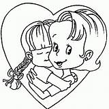 Coloring Pages Mothers Hug Detail Fathers Yahoo Search Sheets sketch template
