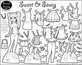 Coloring Pages Doll Paper Printable Dress Dolls Barbie Getcolorings Wedding Girl Color Print Kids sketch template