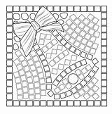 Mosaic Mosaico Campana Dibujo Stampare Mosaique Mosaics Natalizia Mosaik Campanella Roman Romaine Mosaicos Imprimer Ausdrucken Supercoloring Coloriages Mosa Jingle Vorlagen sketch template