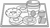 Donuts Donut sketch template