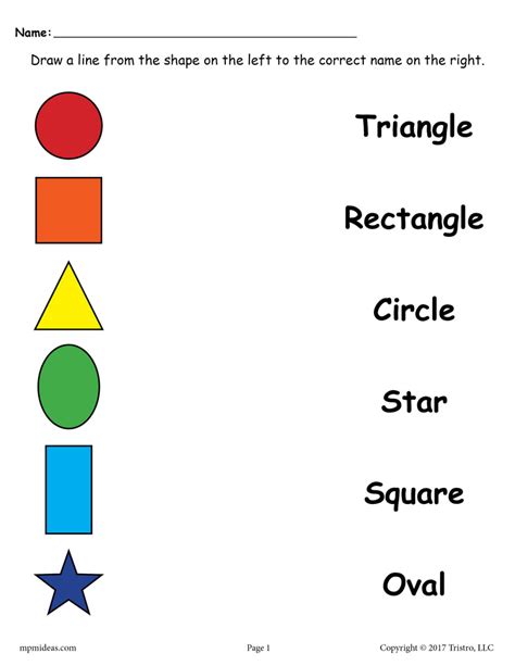 kindergarten    shapes worksheets kindergarten math worksheets