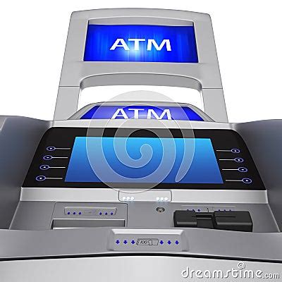 touchscreen display terminal stock illustration image