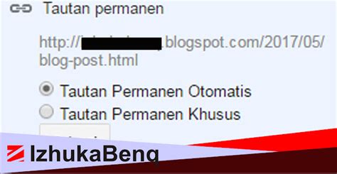 merubah ulang permalink blogspot setelah  publish jalantikus