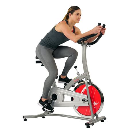 Sunny Health And Fitness Indoor Cycling Stationary Exercise Bike With