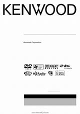 Manual Kenwood Kvt Instruction Receiver Monitor Dvd sketch template