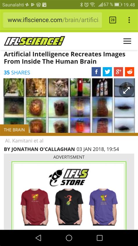Artificial Intelligence Recreates Images From Inside The