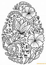 Easter Egg Coloring Pages Floral Eggs Color Decorations Colouring Printable Intricate Colorful Sheets Pattern Print Adult Books Momjunction Spring Flower sketch template