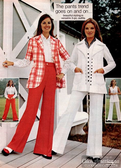 Retro Pants 70s Fashion For Women From The 1973 Jc Penney Catalog