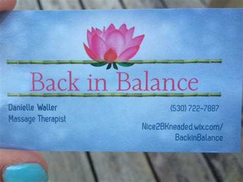 book a massage with back in balace redding ca 96002