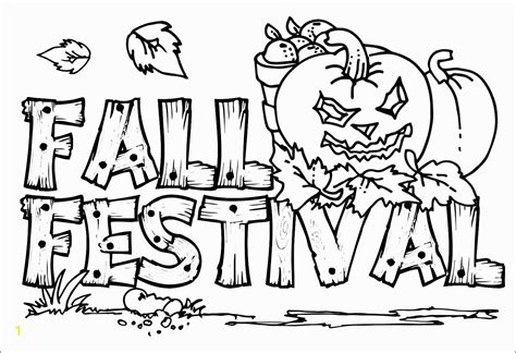printable fall coloring pages