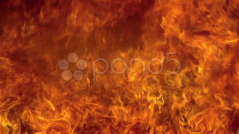 full screen fire burning stock footage  whitebalance     logo pend