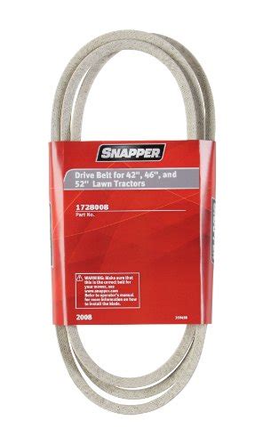 Snapper 2008 Drive Belt For 42″ 46″ And 52″ Lawn Tractors