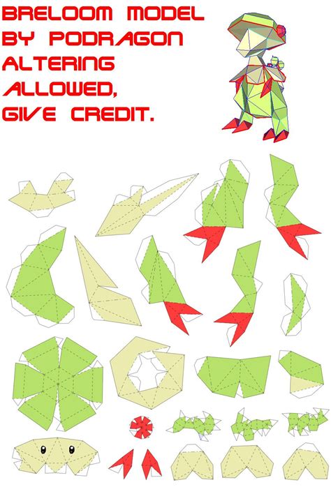 pokemon papercraft templates easy pokemon papercraft httpkootation