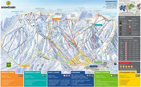 snowbasin trail map onthesnow