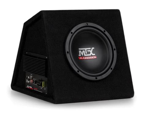 rtpa amplified  subwoofer enclosure mtx audio