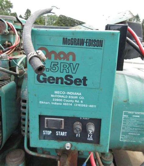 onan  generator runs great   fuel efficient   stored    years