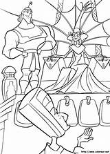 Emperador Locuras Emperor Kuzco Pacha Desenhos Kronk Imperador Follie Colorir Onda Kolorowanki Imperatore Groove Colorat Coloriages Empereur Lama Websincloud Desenhar sketch template