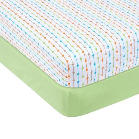 green multi colored sheets purchased  baby cs room fitted crib