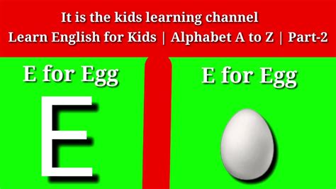 learn english  kids alphabet    part  youtube