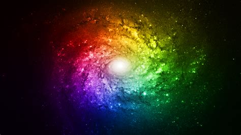 rainbow galaxy bright wallpaper full hd  rainbowchipsette  deviantart