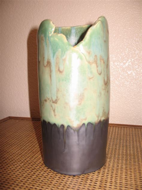 handbuilt slab vase pottery techniques vases crafts home decor