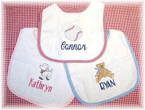 personalized baby bibs