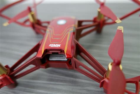 rear shot iron man stark industries tello dji drone review
