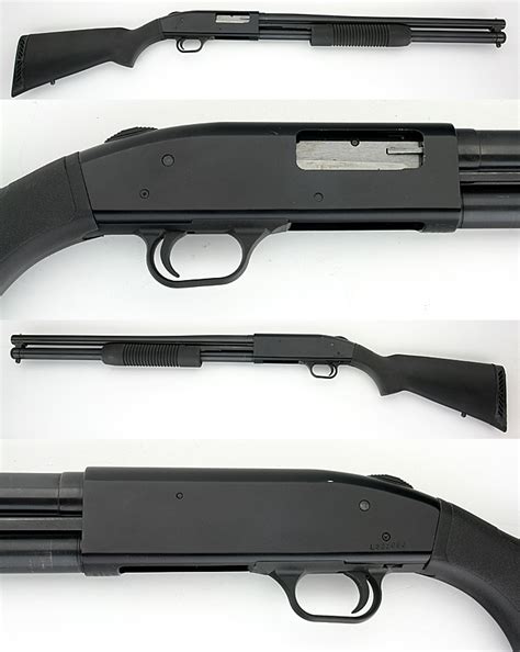 mossberg model  synthetic stock  gauge pump shotgun