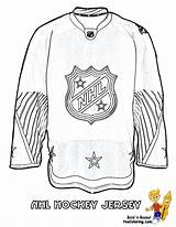 Coloring Pages Hockey Printable Jersey Jerseys Nhl Colouring Player Ice Ruth Babe Sheets Players Sport Print Color Sheet Sports Cold sketch template