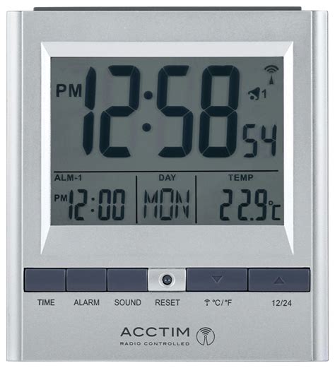 acctim radio controlled double alarm clock  argos price tracker pricehistorycouk