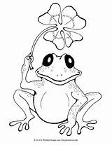 Coloring Pages Frog Leapfrog Red Eye Printable Tree Getcolorings sketch template