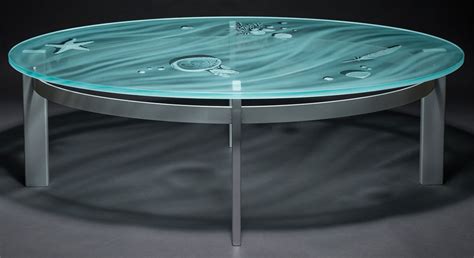 Etched Glass Dining Table Etched Glass Table Beauty And