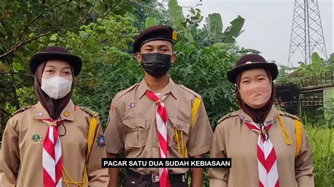 demo eskul  pramuka sma negeri  kab tangerang youtube