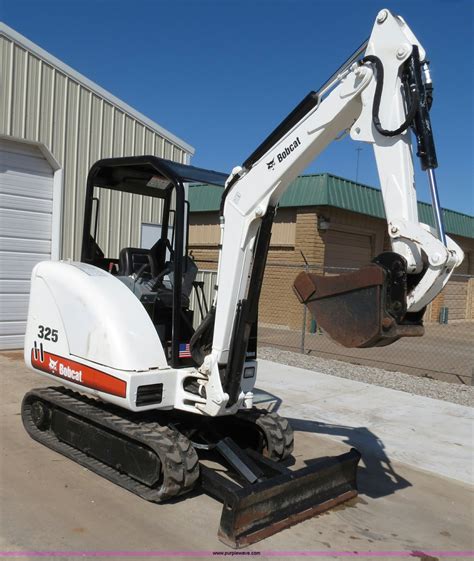 bobcat  compact excavator  enid  item  sold purple wave