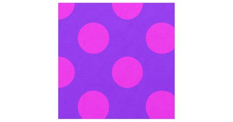 Pinkandpurple Polka Dots Design Fabric