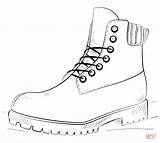Boot Drawing Draw Hiking Coloring Pages Boots Kids Step Printable Tutorials Drawings Shoe Cowboy Supercoloring Shoes Tutorial Line Template Sketches sketch template