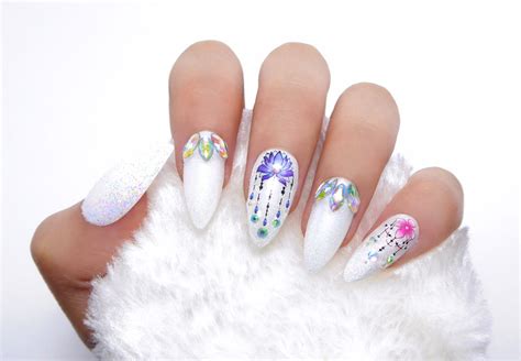 lotus jewelry nails fake nails glue  nails press  etsy glue