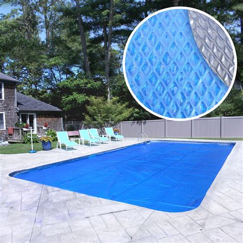 robelle heavy duty space age diamond solar cover   ground swimming pool walmartcom