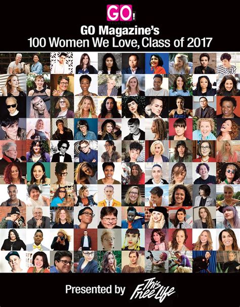 100 women we love class of 2017 go magazine