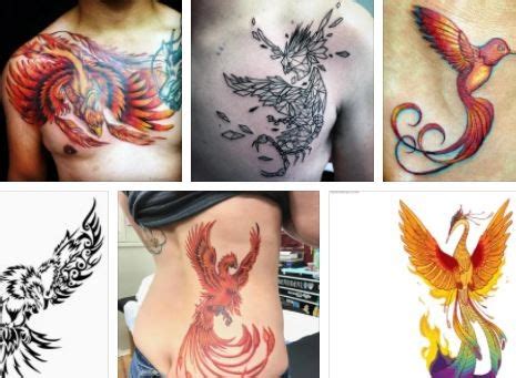 phoenix rising tattoo tribal phoenix tattoo designs