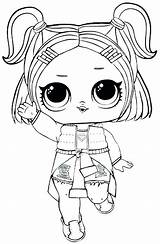 Lol Coloring Pages Dolls Kids Print sketch template