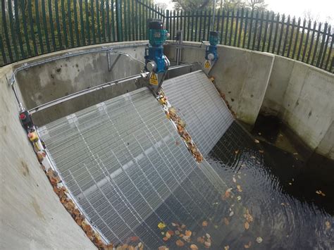 goflo travelling water screen  hydropower scheme renewables