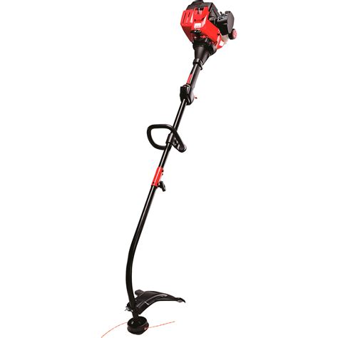 Troy Bilt 25cc 2 Cycle Curved Shaft String Trimmer — 17in Cutting