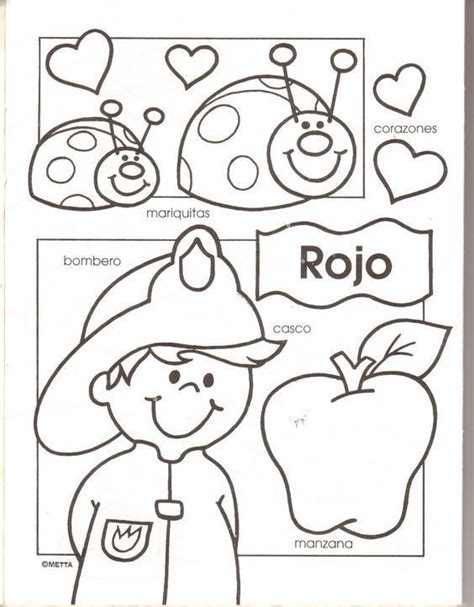 spanish coloring sheets vpk  home pinterest coloring sheets