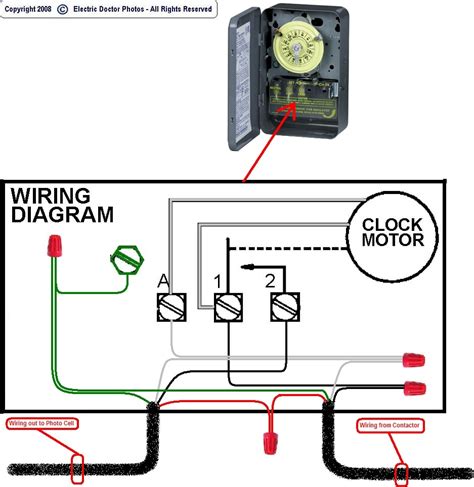 Photocell On Time Clock Off Wiring Diagram Wiring Diagram Schemas